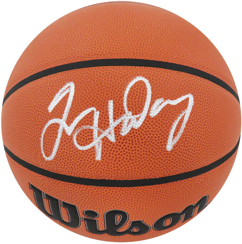 Tim Hardaway Signed Wilson Indoor/Outdoor NBA Basketball - (SCHWARTZ SPORTS COA)