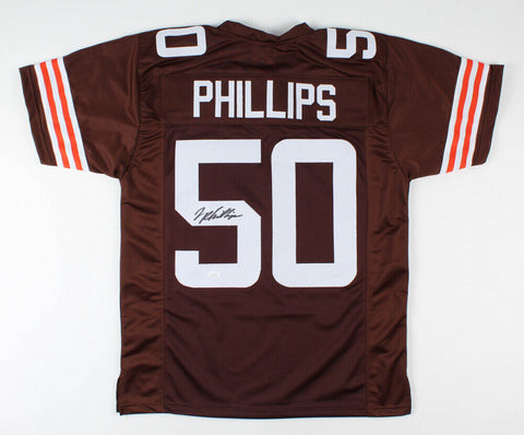 Jacob Phillips Signed Cleveland Browns Jersey (JSA COA) 2020 3rd Rd Pck LSU / LB