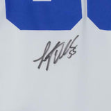 Framed Leighton Vander Esch Dallas Cowboys Autographed White Nike Game Jersey
