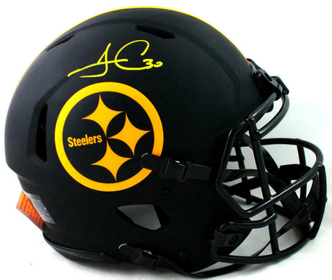 James Conner Signed Steelers F/S Eclipse Speed Authentic Helmet - Fanatics Auth