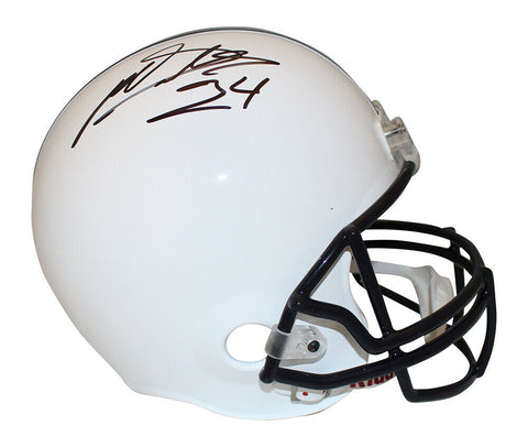 Miles Sanders Signed Penn State Nittany Lions F/S VSR4 Helmet Beckett 34946