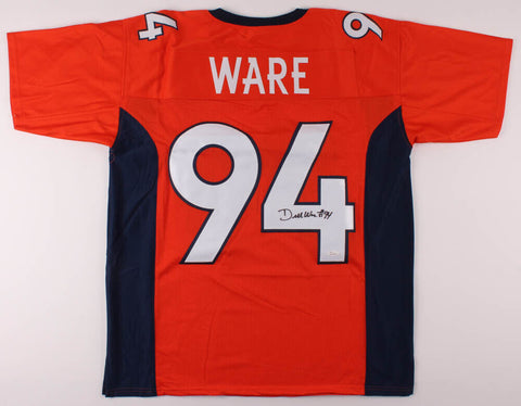 DeMarcus Ware Signed Denver Broncos Jersey ( JSA COA) 9xPro Bowl Linebacker / DE