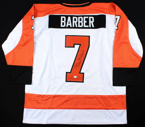 Bill Barber Signed Philadelphia Flyers Jersey (PSA COA)