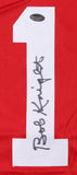 Bobby Knight Signed Indiana Hoosiers Jersey (Schwartz Holo) 3 NCAA Championships
