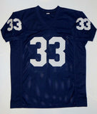Jack Ham Autographed Blue College Style Jersey W/ Linebacker U- JSA W Auth