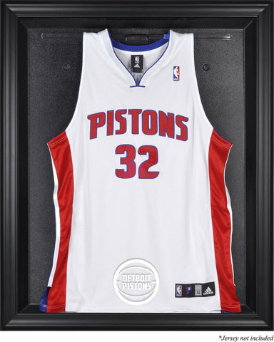 Detroit Pistons Black Framed Team Logo Jersey Display Case - Fanatics