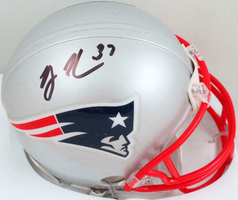 Rodney Harrison Autographed NE Patriots Mini Helmet- Beckett W *Black