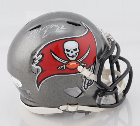 Mike Edwards Signed Buccaneers Super Bowl LIV Champions Speed Mini Helmet (JSA)