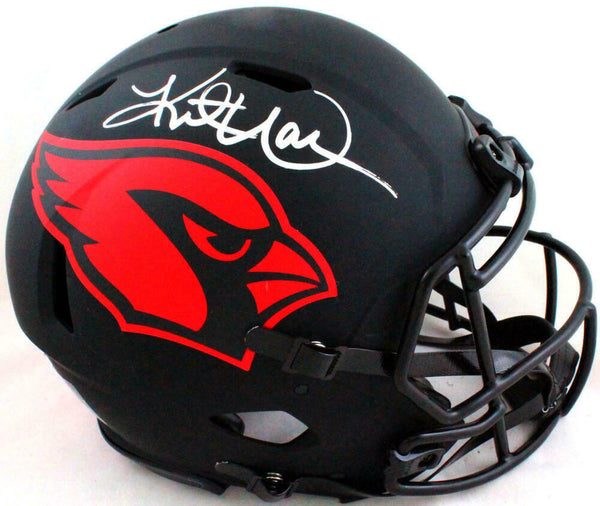 Kurt Warner Signed Cardinals Eclipse Speed Authentic F/S Helmet- Beckett W