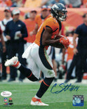 Courtland Sutton Autographed/Signed Denver Broncos 8x10 Photo JSA 22337