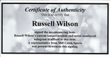 Russell Wilson Autographed Sports Illustrated Magazine Seahawks RW Holo #37830