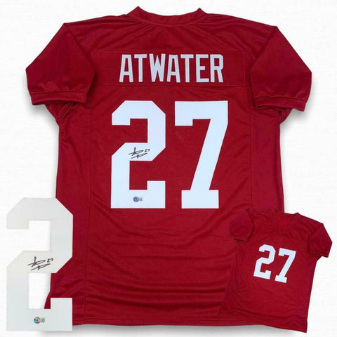 Steve Atwater Autographed SIGNED Jersey - Cardinal - Beckett Authentic