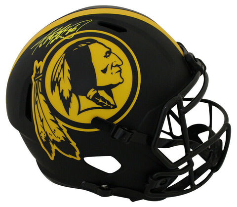 Adrian Peterson Signed Washington Redskins Eclipse Replica Helmet BAS 27418