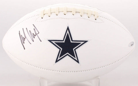 Michael Gallup Signed Dallas Cowboys Logo Football (TriStar Hologram)
