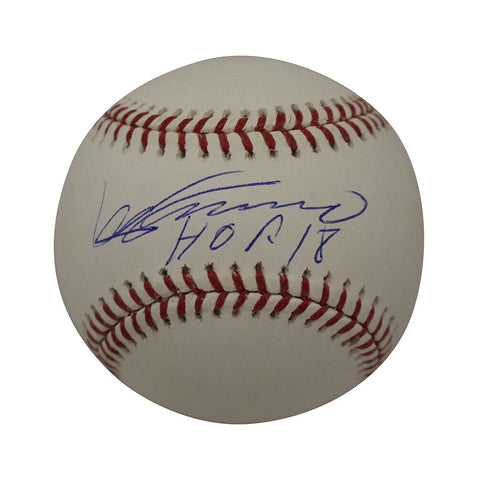Vladimir Guerrero Sr Autographed Montreal Expos OML Baseball HOF Beckett 36349