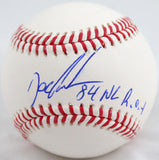 Doc Gooden Autographed Rawlings OML Baseball w/84 NL ROY-Beckett W Hologram