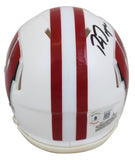 Ron Dayne Signed Wisconsin Badgers Speed Mini Helmet Inscribed "99HT" (Beckett)
