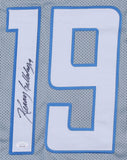Kenny Golladay Signed Lions Gray Jersey (JSA COA) 2017 3rd Rd.Draft Pick W.R.