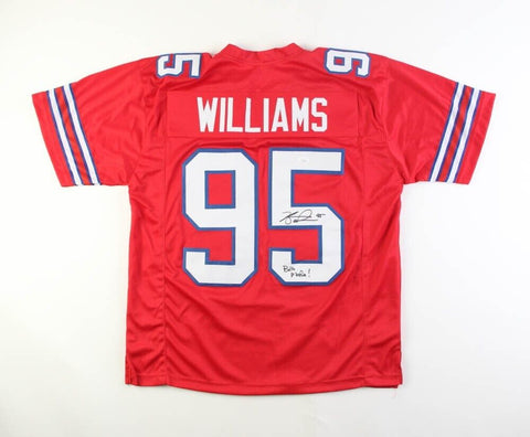 Kyle Williams Signed Buffalo Bill Jersey Inscribed "Bills Mafia!" (JSA) D-Line