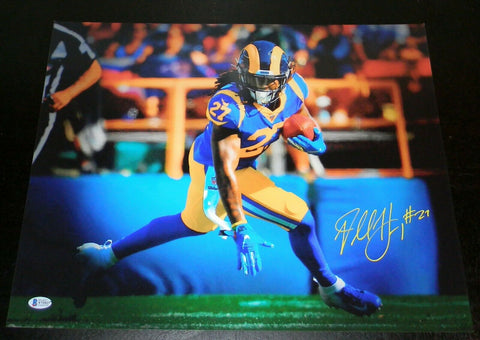 DARRELL HENDERSON JR AUTOGRAPHED SIGNED LOS ANGELES RAMS 16x20 PHOTO BECKETT