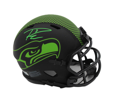Russell Wilson Signed Seattle Seahawks Speed Eclipse NFL Mini Helmet