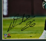 Miles Sanders Signed Framed Philadelphia Eagles 8x10 Football Photo JSA ITP