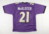 Chris McAlister Signed Baltimore Ravens Jersey Inscribed "SB 35 Champ" (JSA COA)