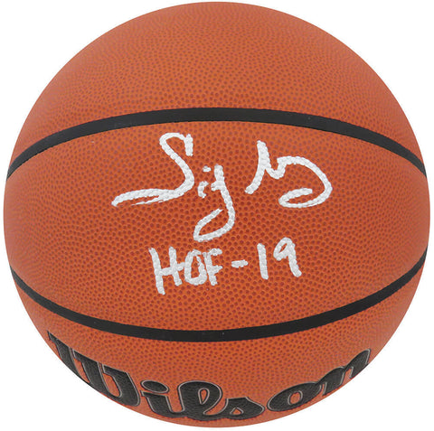 Sidney Moncrief Signed Wilson Indoor/Outdoor NBA Basketball w/HOF'19 - (SS COA)