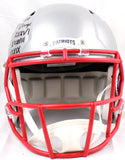 Tedy Bruschi Signed Patriots F/S Speed Helmet w/3x SB Champs-Beckett W Hologram