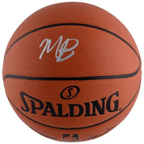 MARVIN BAGLEY III Autographed Sacramento Kings Spalding Basketball FANATICS