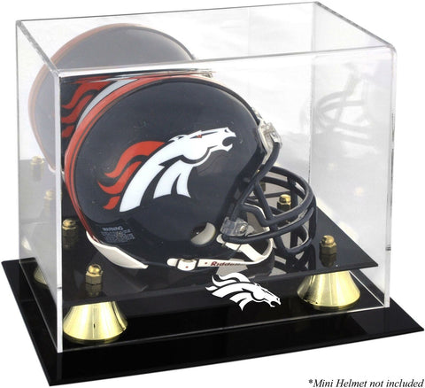 Denver Broncos Mini Helmet Display Case - Fanatics