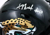 Laviska Shenault Autographed Jaguars Speed Mini Helmet-Beckett W Hologram *White