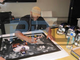 Ravens Ray Lewis Authentic Signed 24X30 Canvas Autographed PSA/DNA ITP
