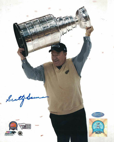Scotty Bowman Autographed/Signed Detroit Red Wings 8x10 Photo FAN 30089