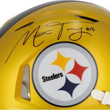 Mitchell Trubisky Steelers Signed Riddell Flash Alternate Speed Authentic Helmet