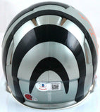Joseph Ossai Autographed Cincinnati Bengals Flash Speed Mini Helmet-BAW Hologram
