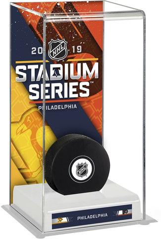 2019 Stadium Series Pittsburgh Penguins vs Philadelphia Flyers Dlx Puck Case