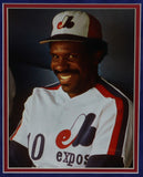 Andre Dawson Signed Montreal Expos 34x42 Framed Jersey Display (JSA COA) HOF O.F