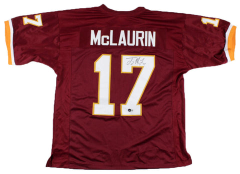 TERRY McLAURIN SIGNED WASHINGTON REDSKINS COMMANDERS #17 JERSEY BECKETT