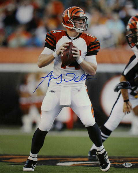 Andy Dalton Autographed/Signed Cincinnati Bengals 16x20 Photo BAS 29065