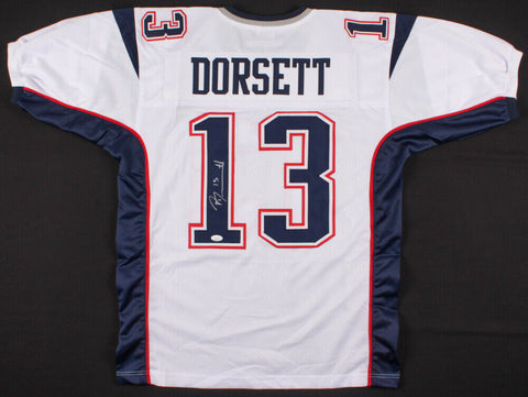 Phillip Dorsett Signed New England Patriots Jersey (JSA COA) Super Bowl Champion