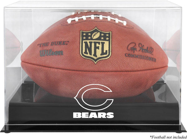 Chicago Bears Black Base Football Display Case - Fanatics