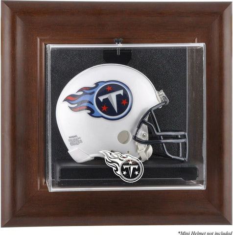 Titans Brown Frame Mini Helmet Display Case - Fanatics