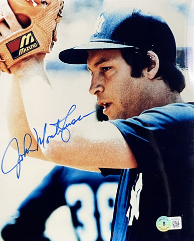 John Montefusco New York Yankees Signed 8x10 Baseball Photo BAS