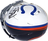 Signed Peyton Manning Colts Mini Helmet