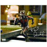Paul Rudd Autographed Ant-Man Train Tracks 8x10 Scene Photo