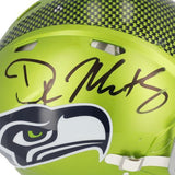 DK Metcalf Seahawks Signed Riddell Flash Speed Authentic Helmet