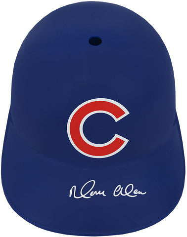 Moises Alou Signed Chicago Cubs Souvenir Replica Batting Helmet - (SCHWARTZ COA)