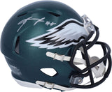 Jalen Reagor Philadelphia Eagles Signed Riddell Speed Mini Helmet