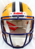 Ja'Marr Chase Autographed LSU Tigers F/S Speed Authentic Helmet-Beckett W Holo